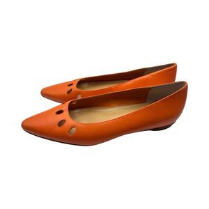 Vintage Valley Lane Leather Flats Orange Size 10